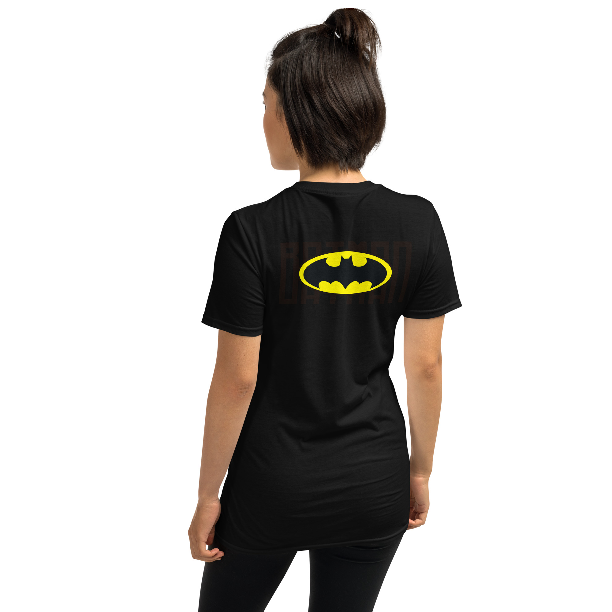 Camiseta Batman - Logo Frente e Verso