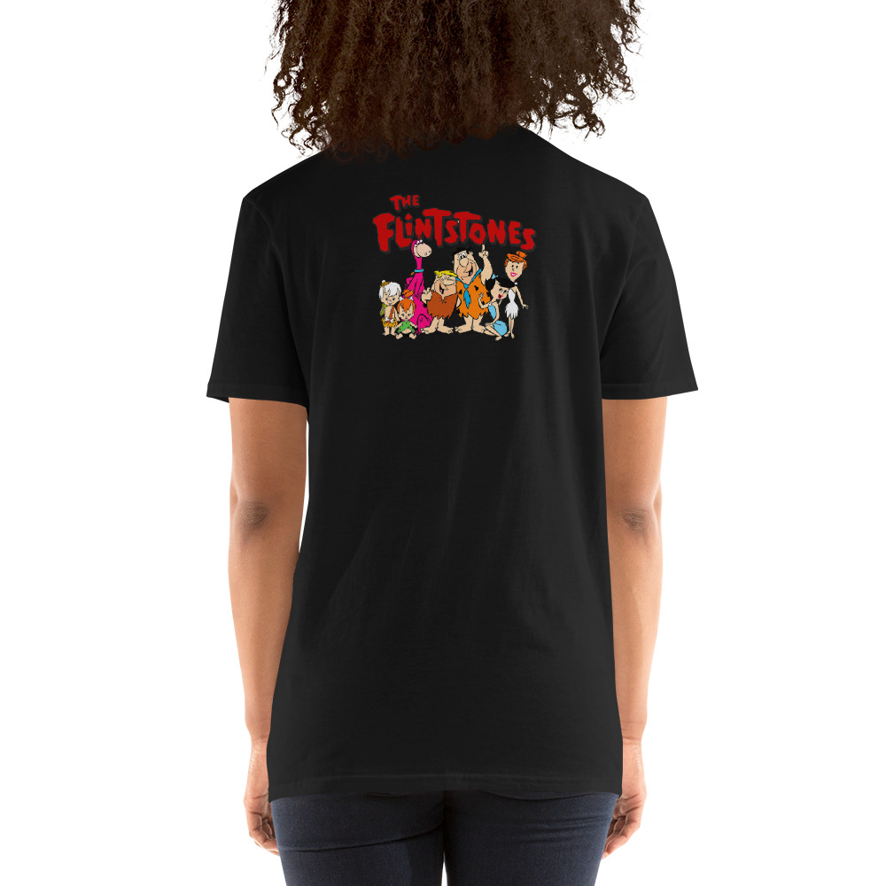 Camiseta Flintstones - Fred Frente e Verso