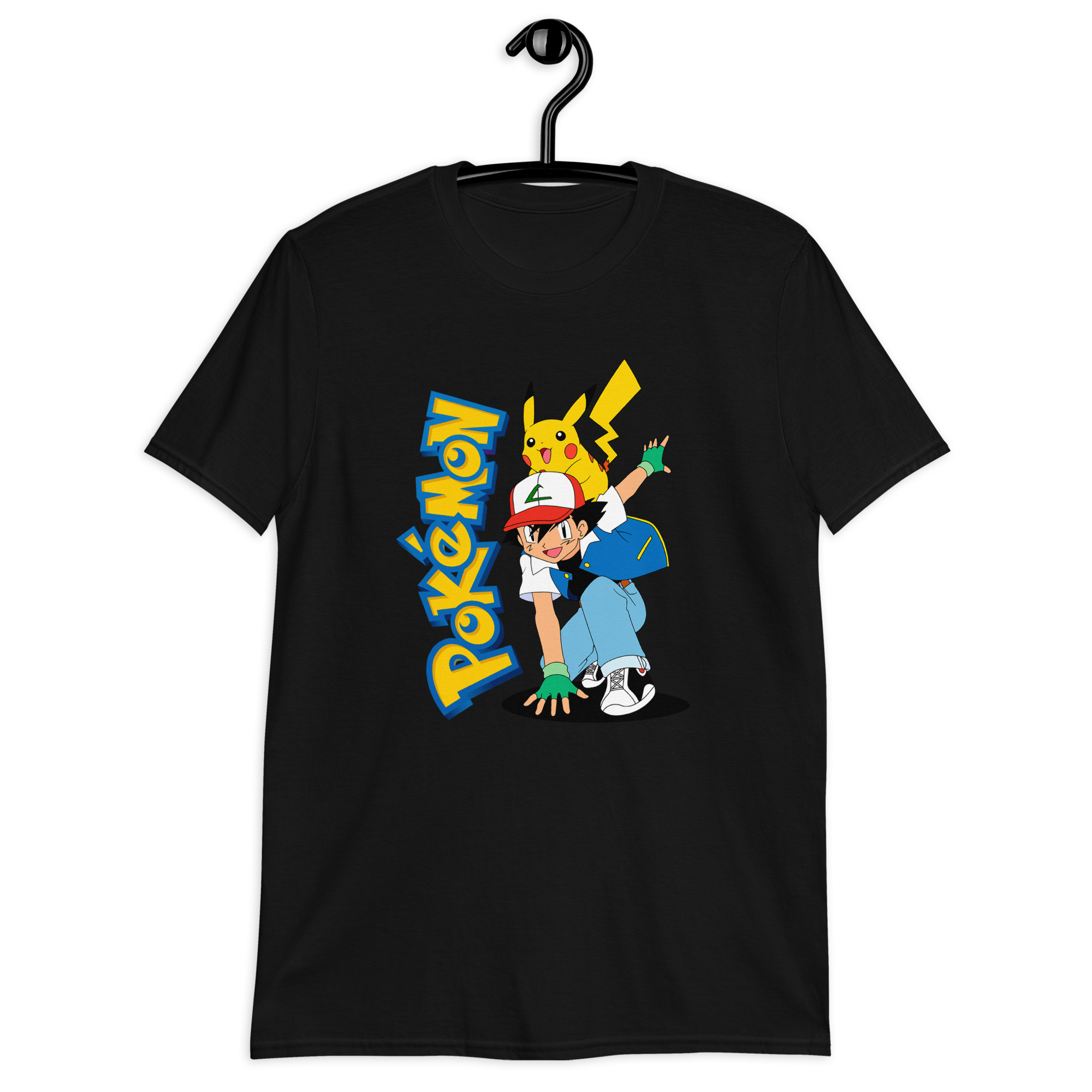Camiseta Pokémon - Ash e Pikachu
