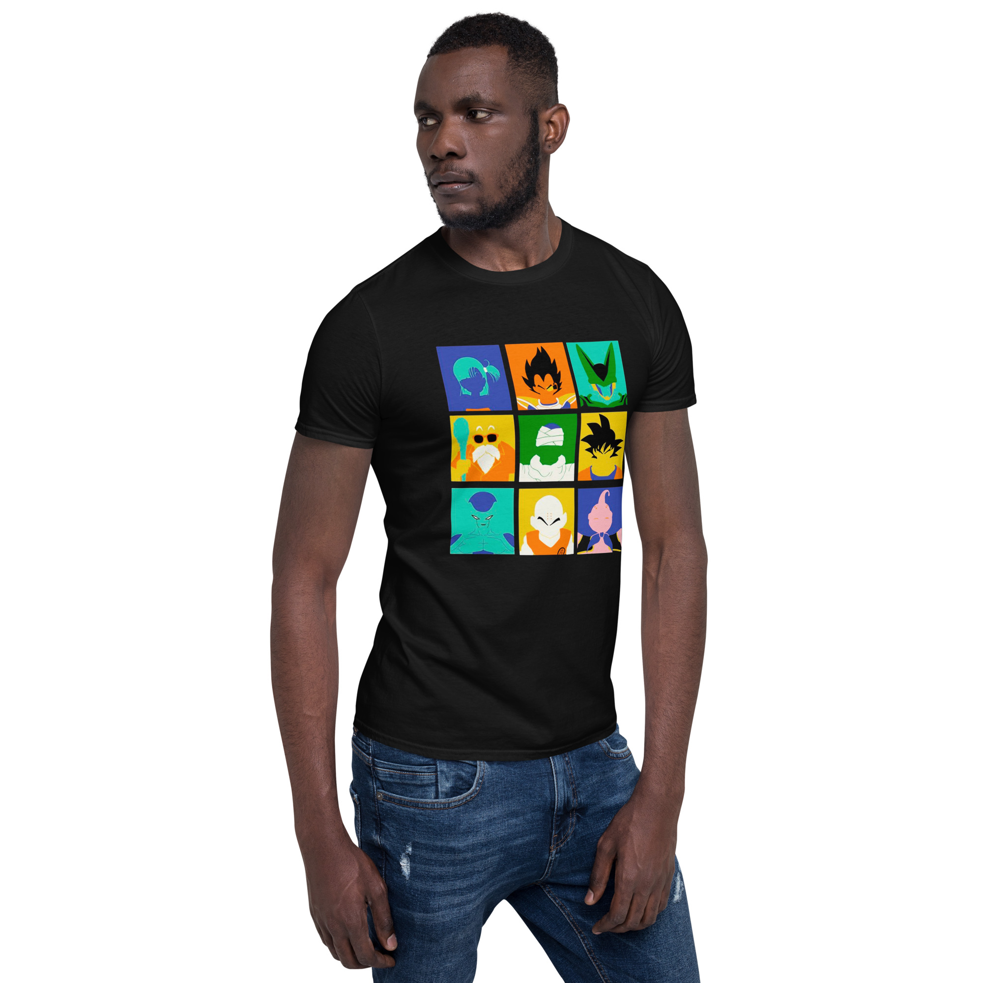 Camiseta Dragon Ball - Personagens Faces