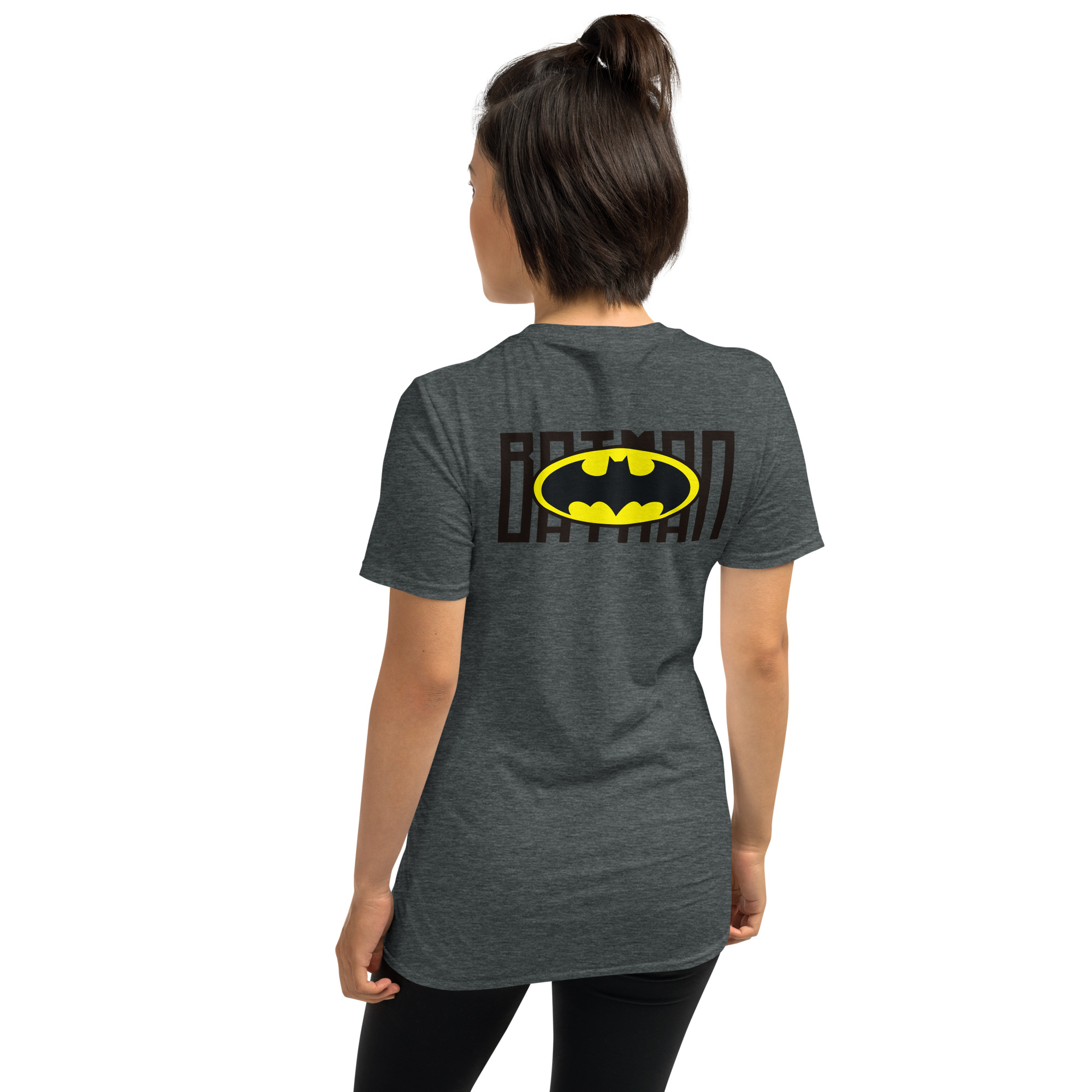 Camiseta Batman - Logo Frente e Verso