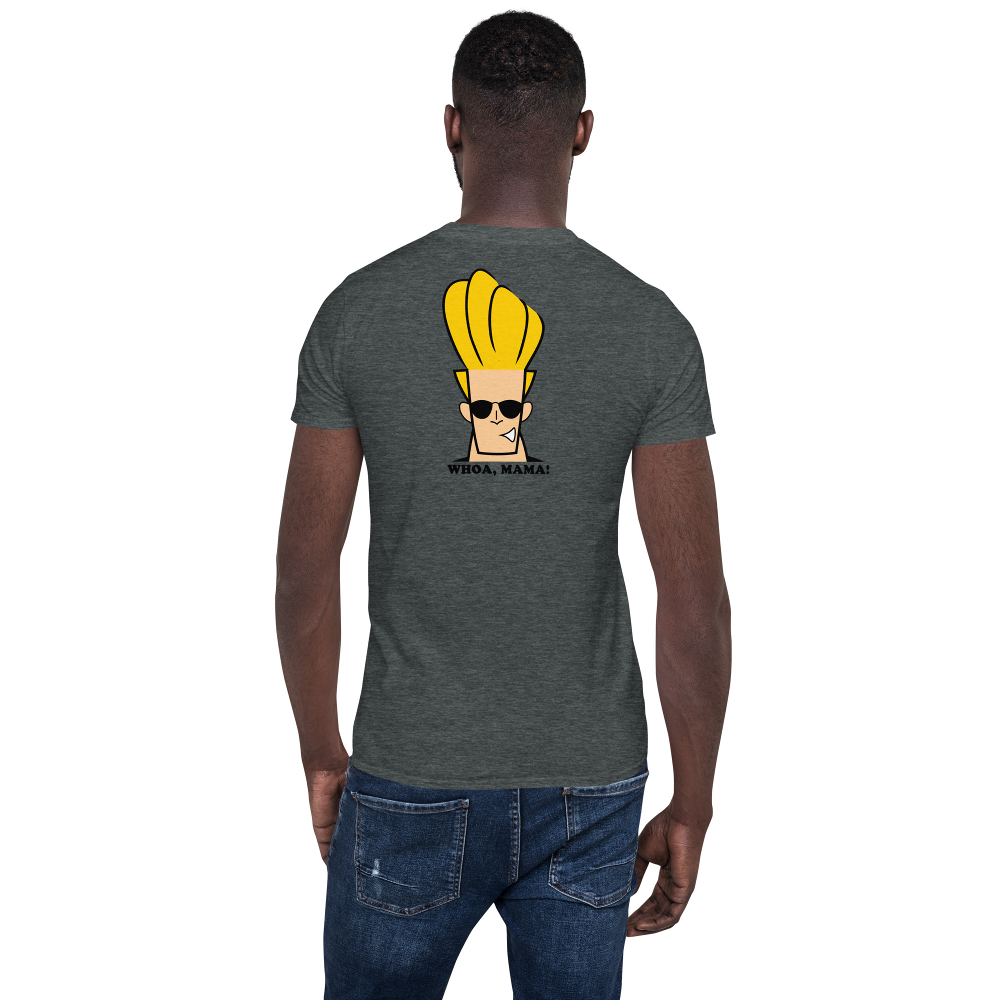 Camiseta Jhonny Bravo - Frente e Verso