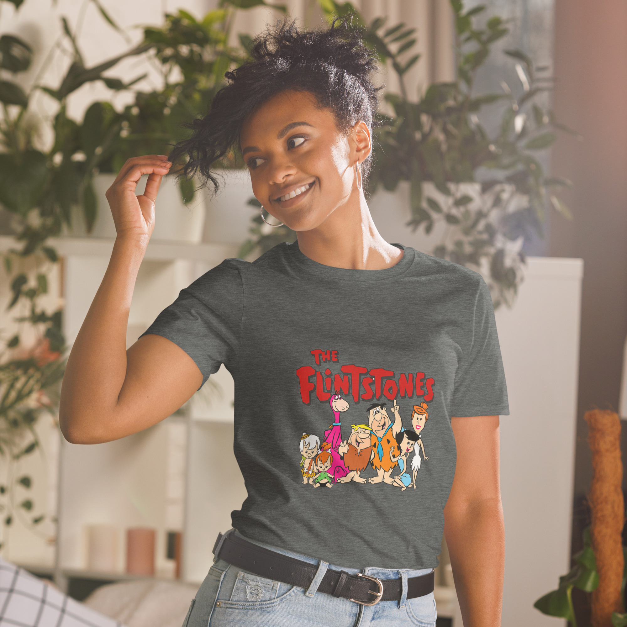 Camiseta Flintstones - Família Flintstones