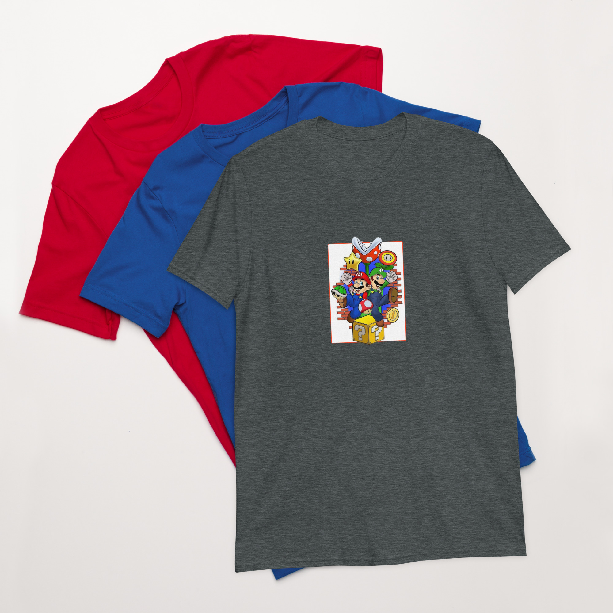 Camiseta Mario - Luigi e Mario