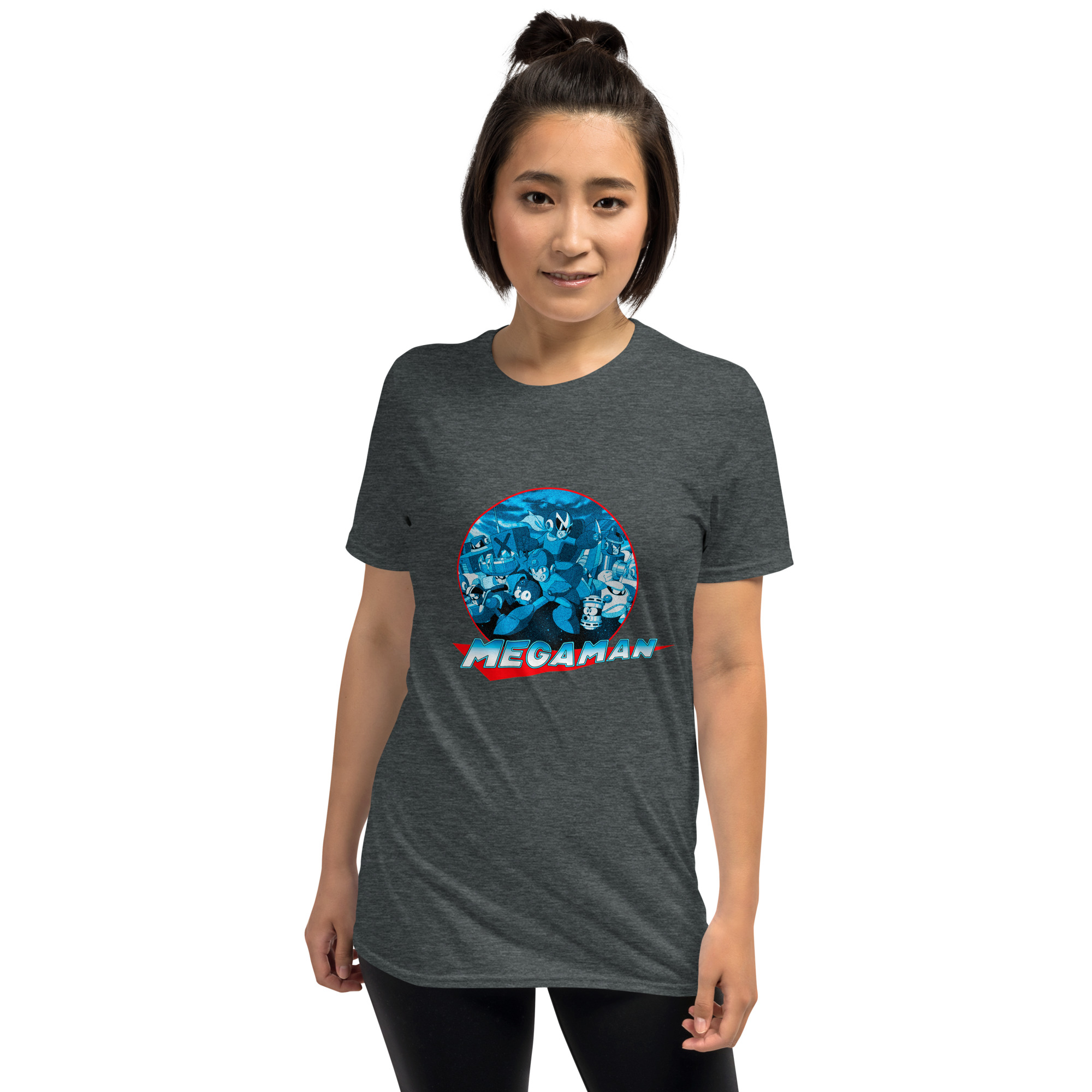 Camiseta Mega Man - Personagens