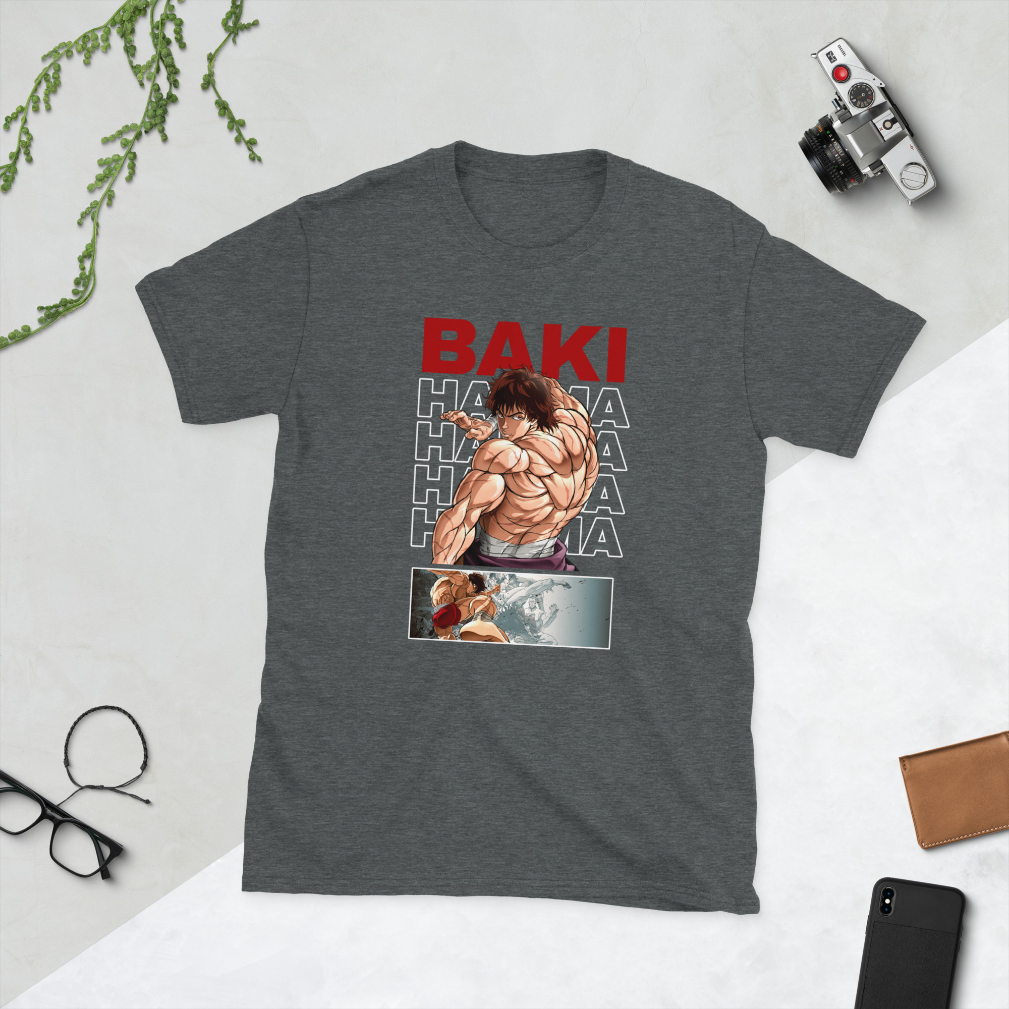 Camiseta Baki - Baki Pose de Batalha