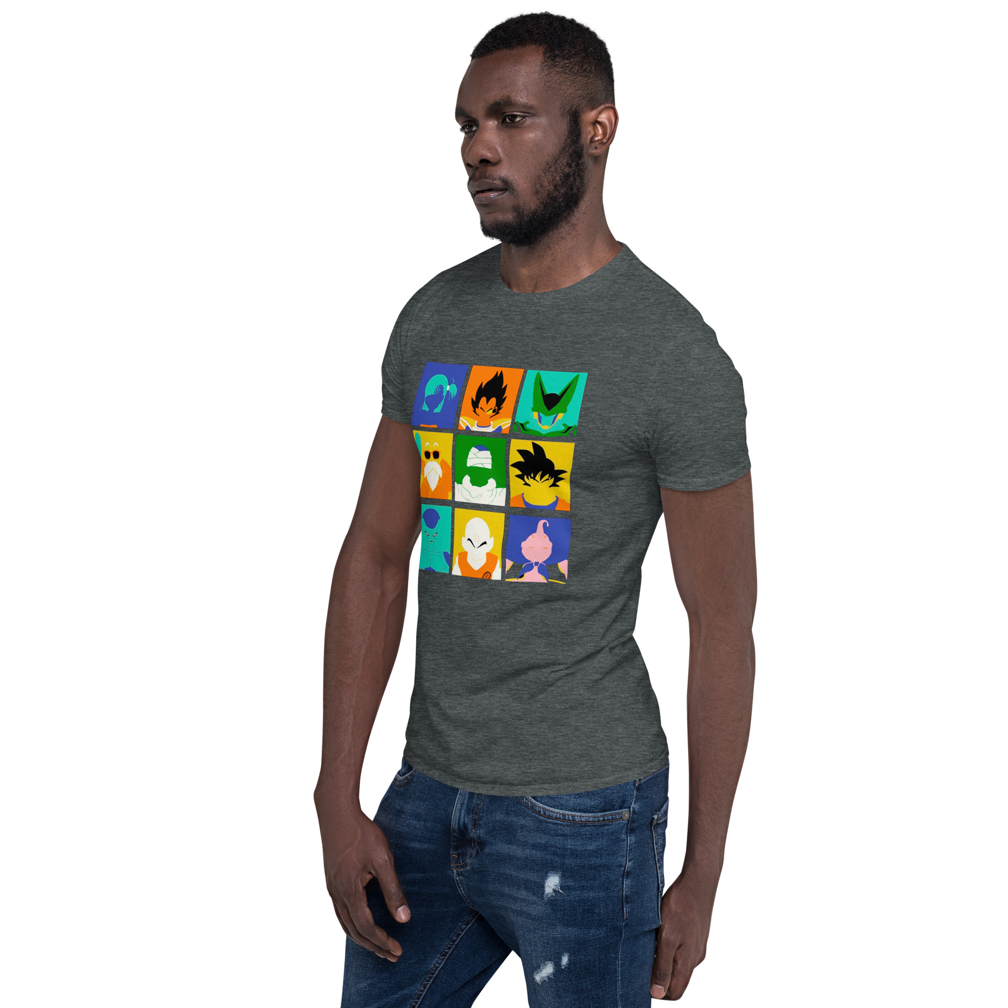 Camiseta Dragon Ball - Personagens Faces