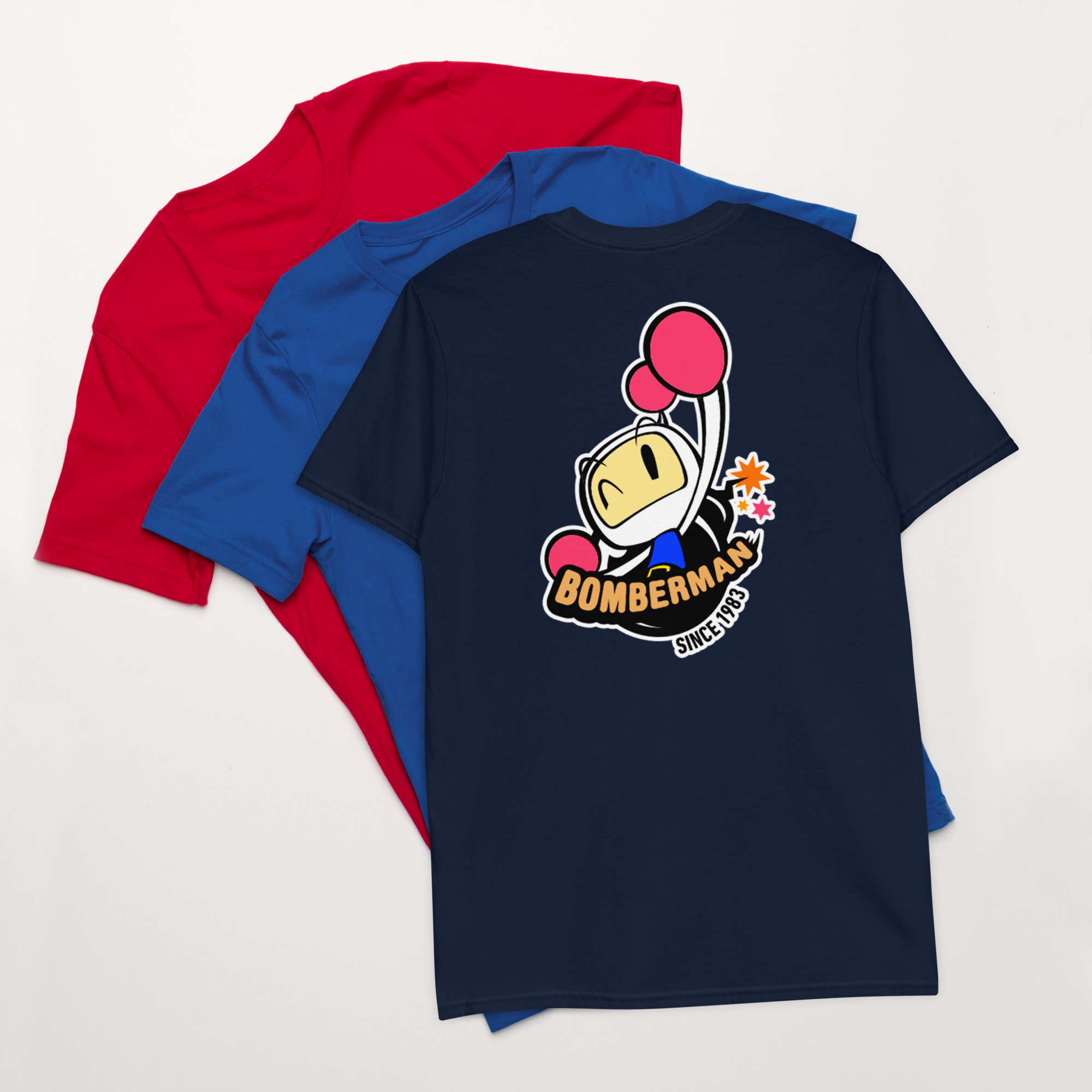 Camiseta  Bomberman - Frente e Verso
