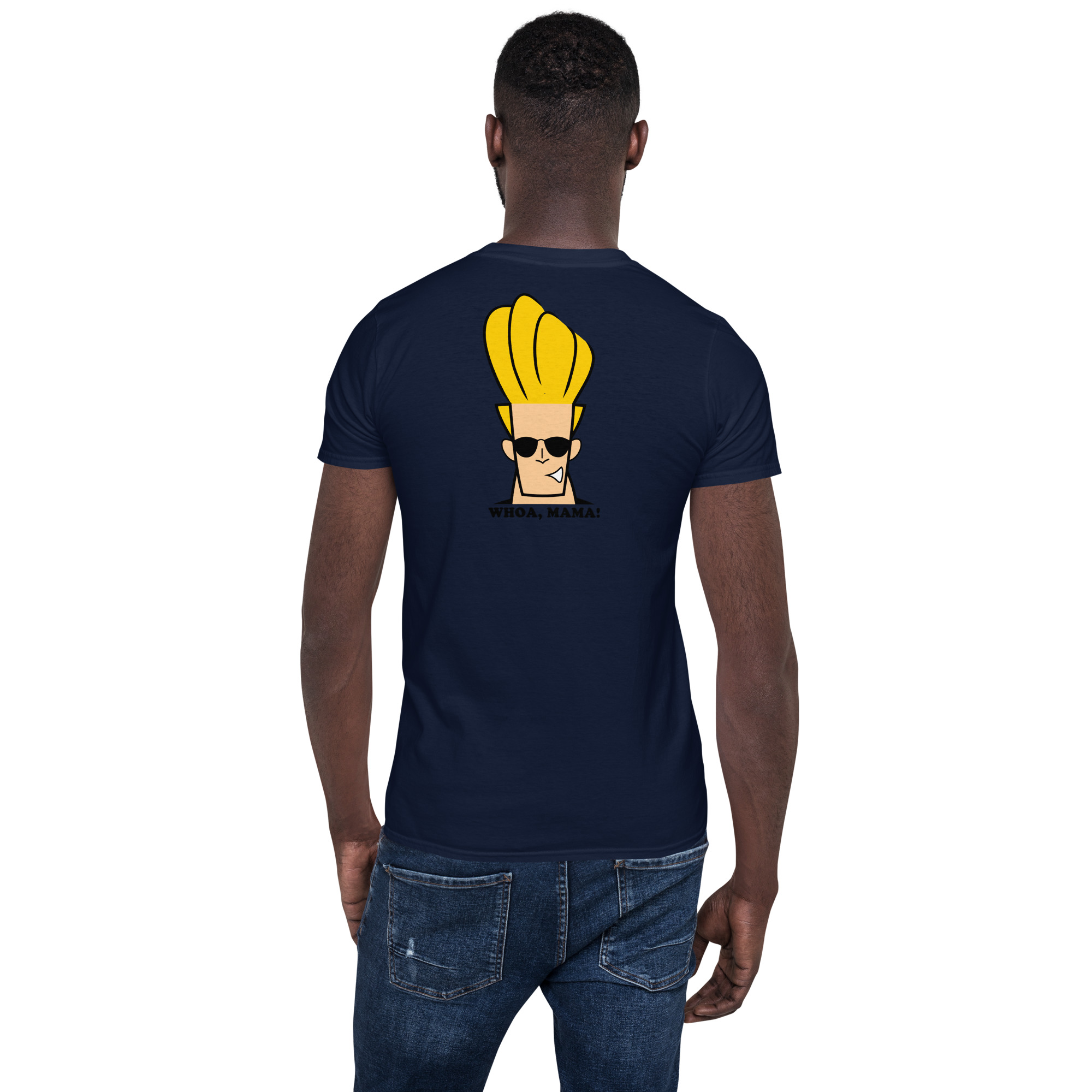 Camiseta Jhonny Bravo - Frente e Verso