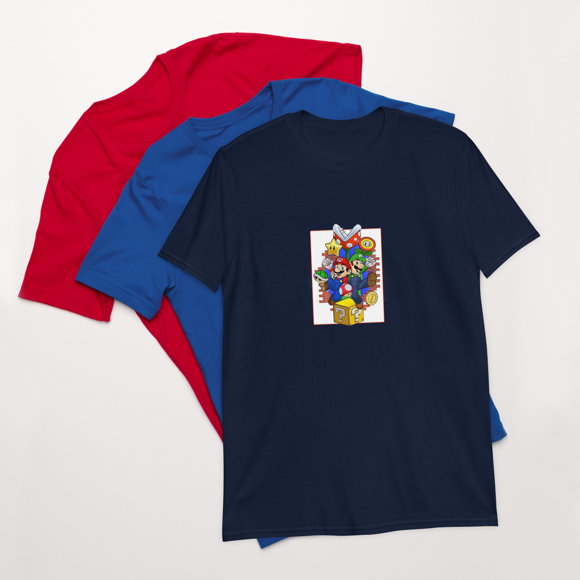 Camiseta Mario - Luigi e Mario