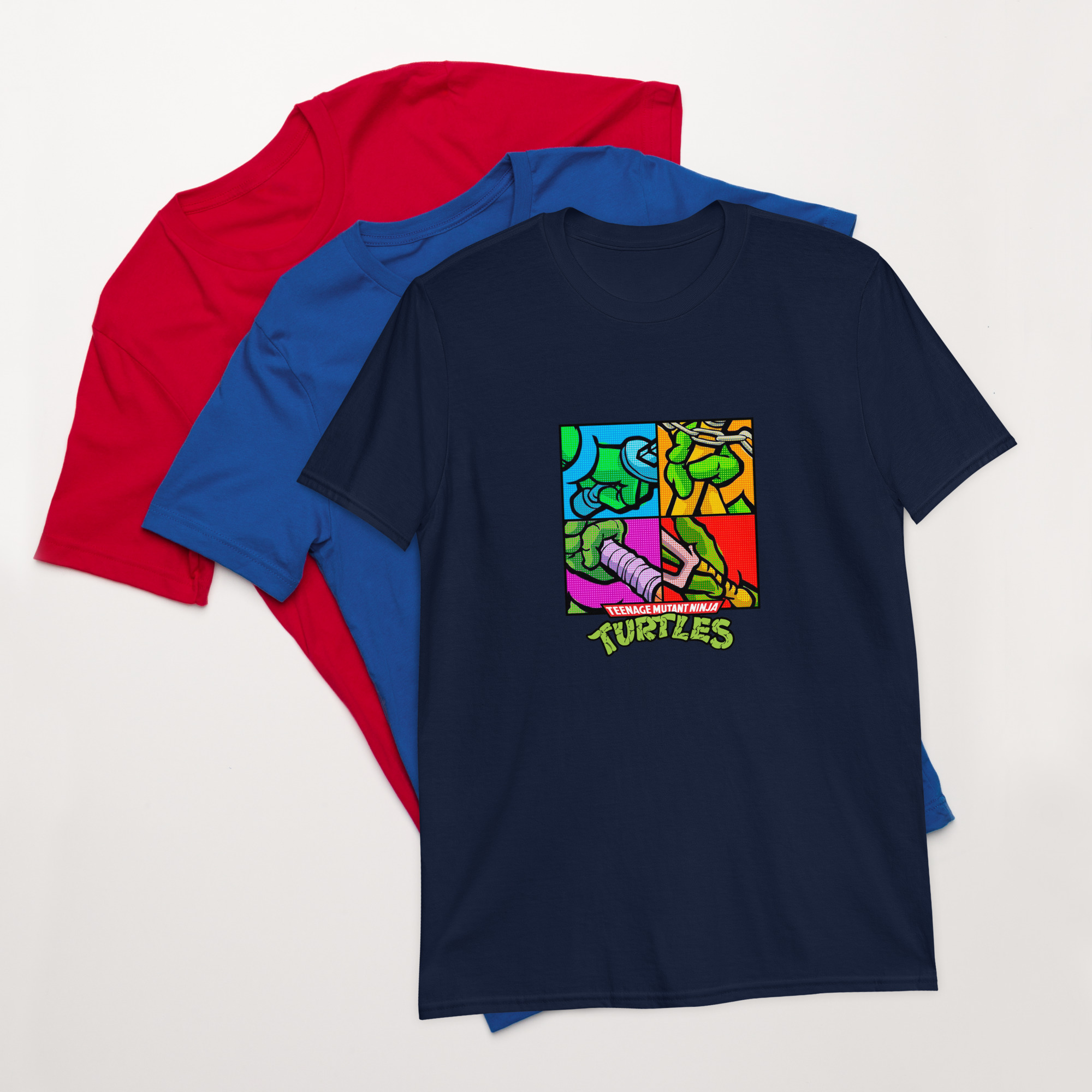 Camiseta Tartarugas Ninjas - Punhos