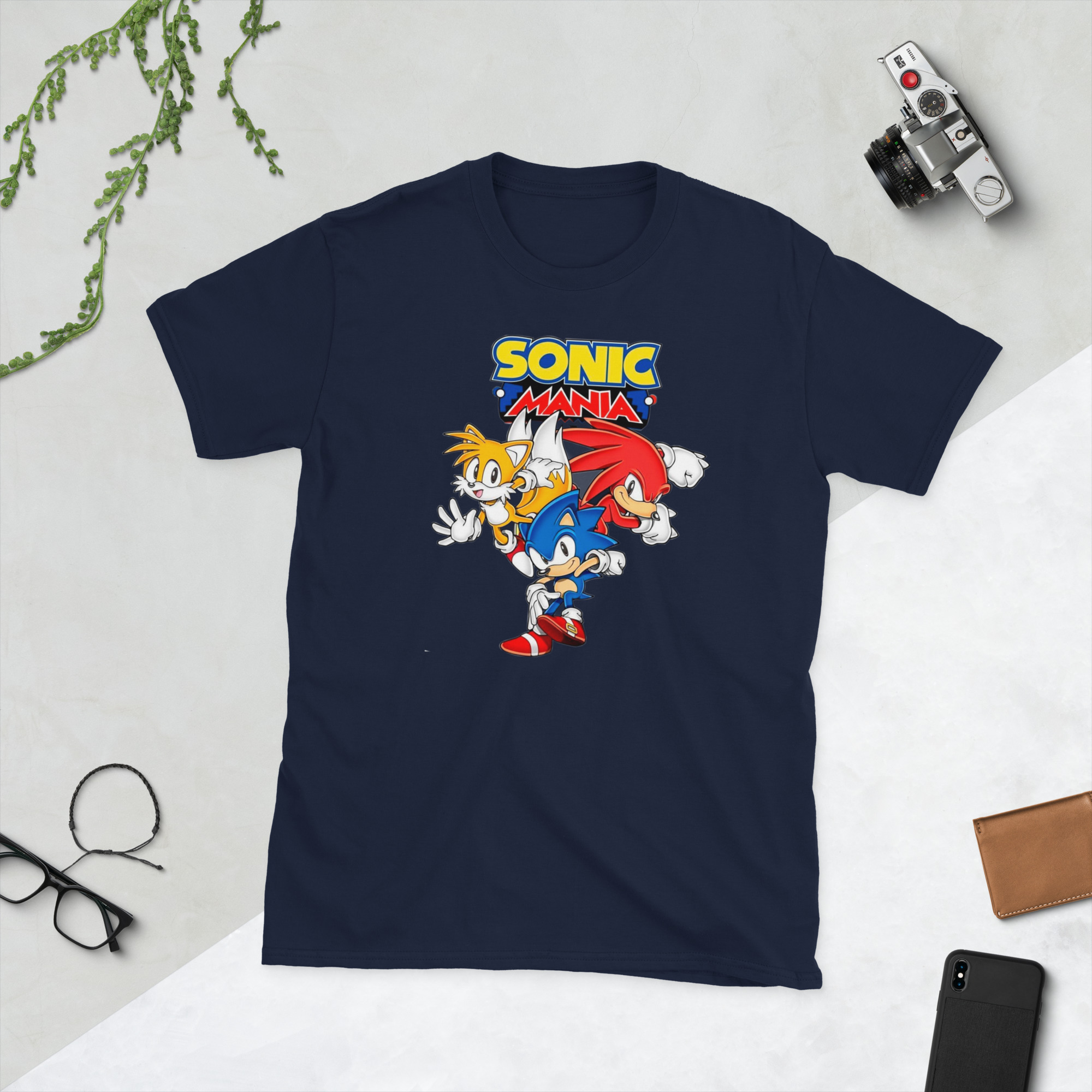 Camiseta Sonic - Personagens