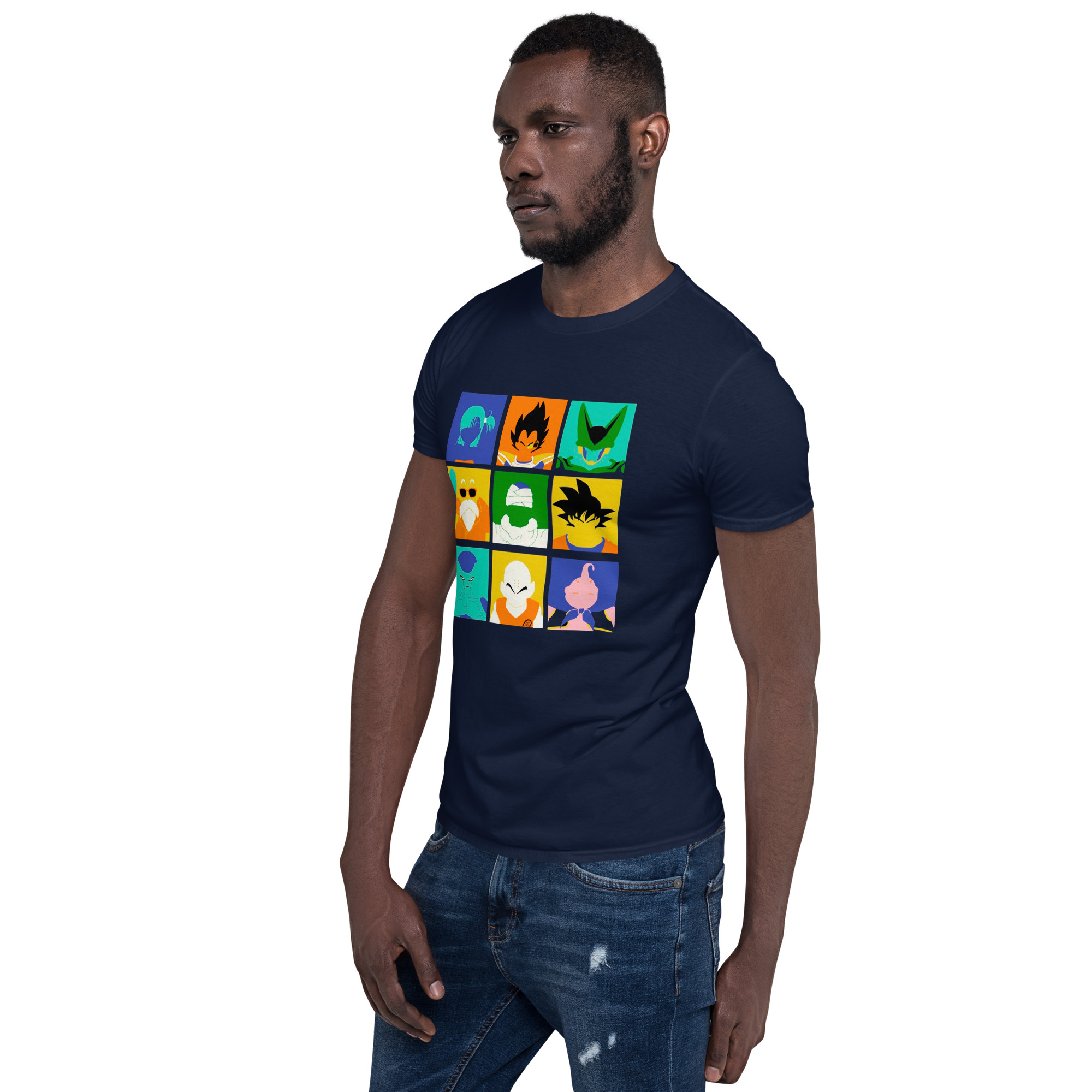 Camiseta Dragon Ball - Personagens Faces