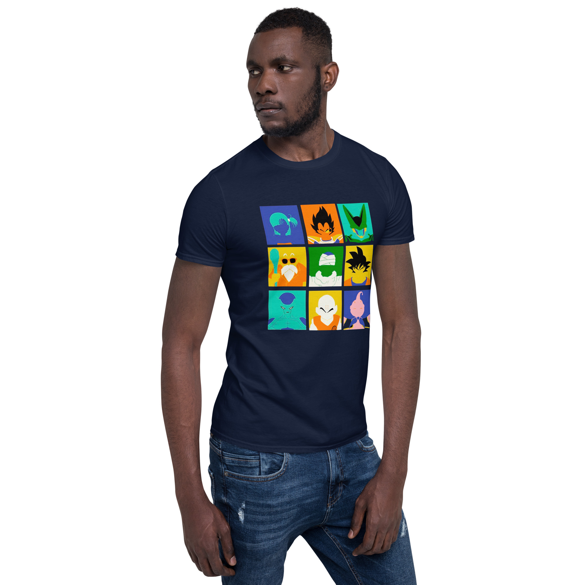 Camiseta Dragon Ball - Personagens Faces