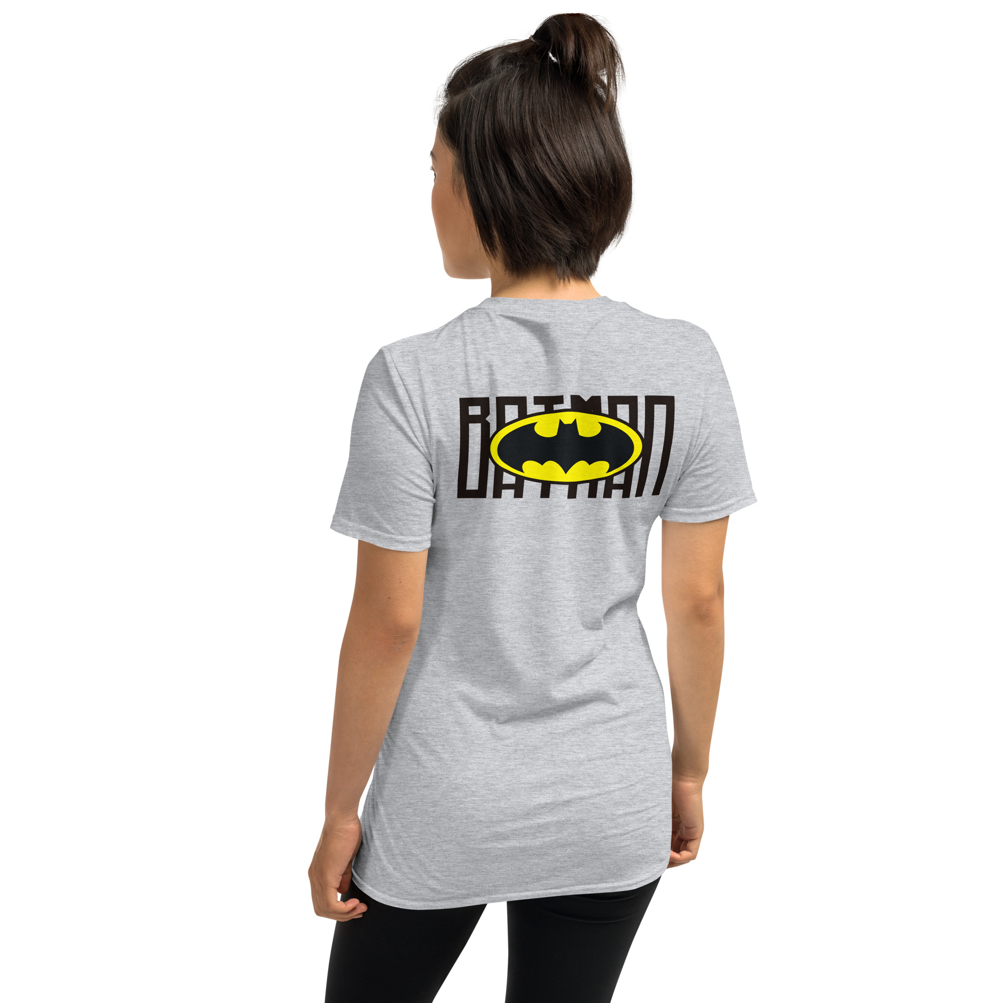 Camiseta Batman - Logo Frente e Verso