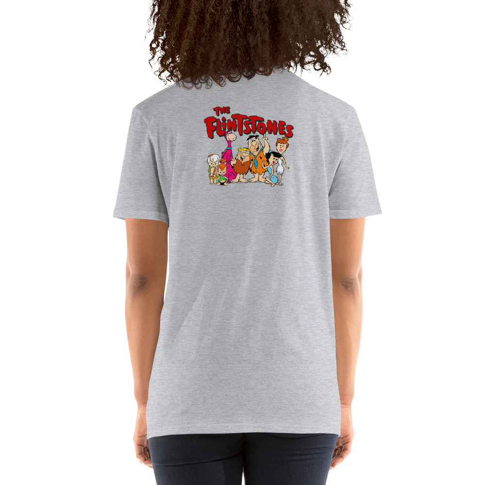 Camiseta Flintstones - Fred Frente e Verso