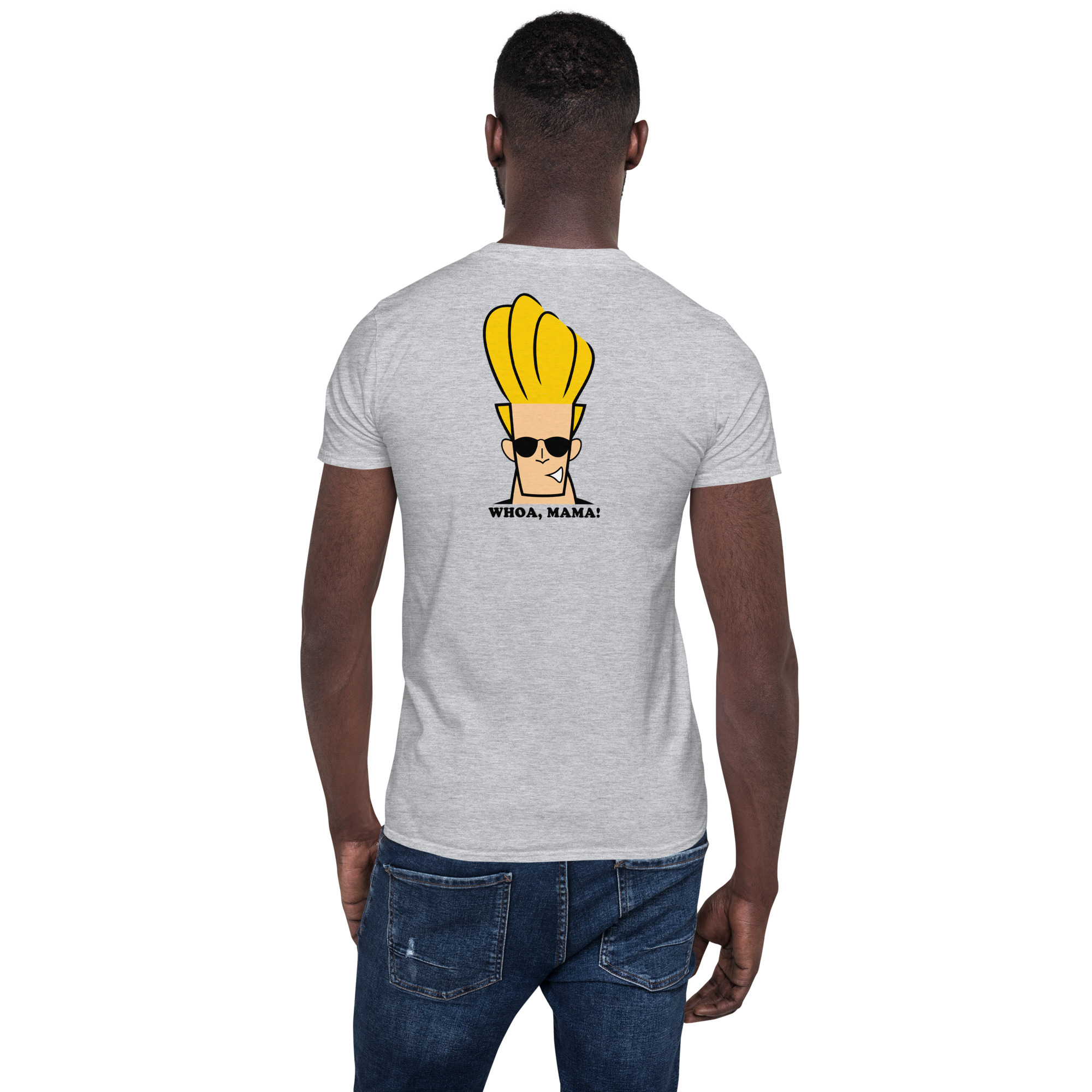 Camiseta Jhonny Bravo - Frente e Verso