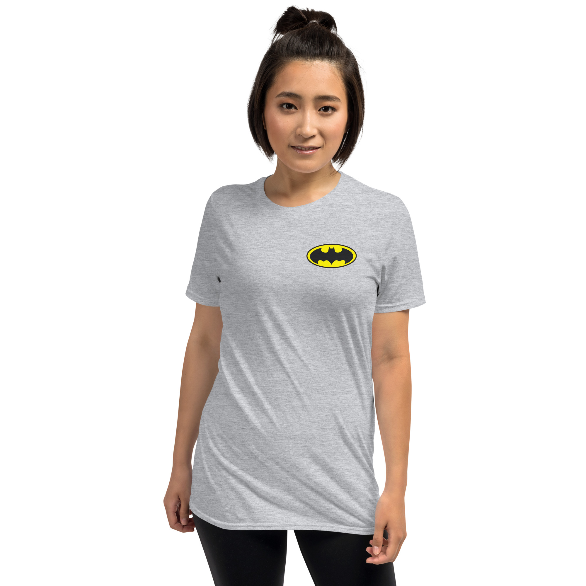 Camiseta Batman - Logo Frente e Verso