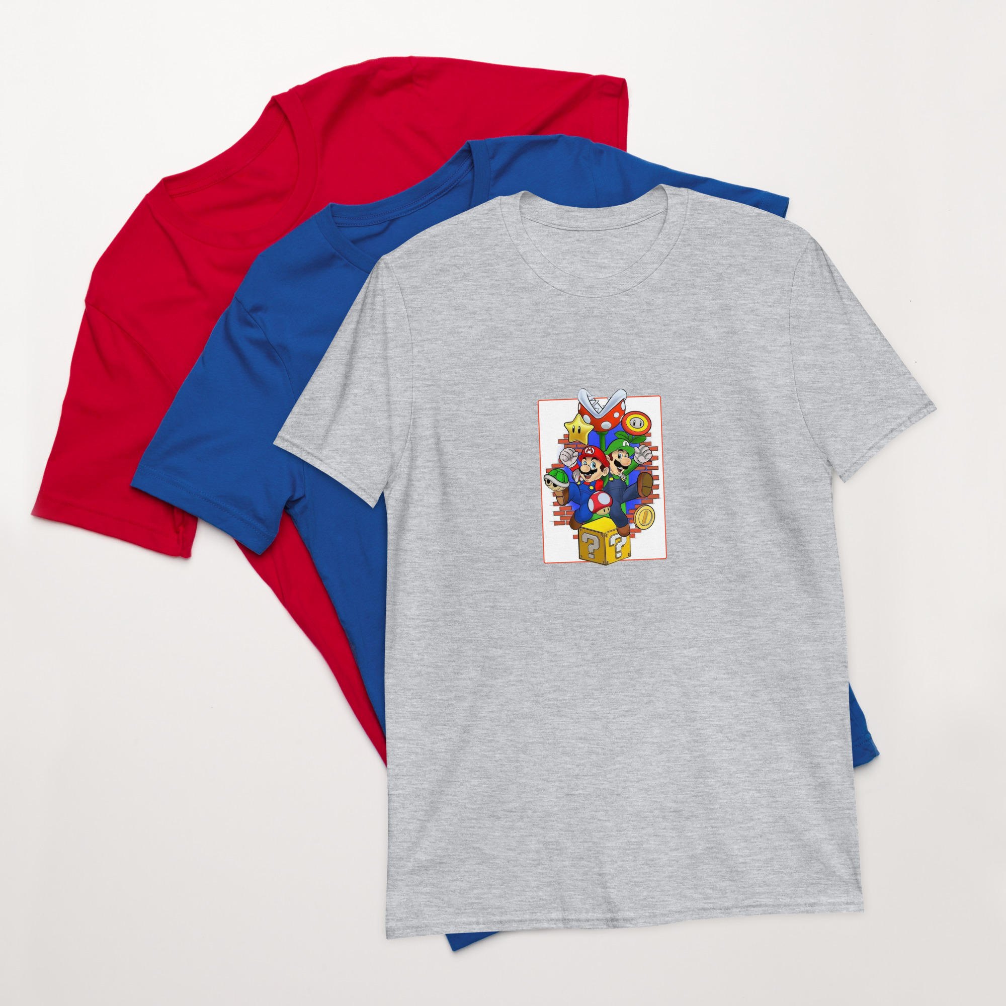 Camiseta Mario - Luigi e Mario