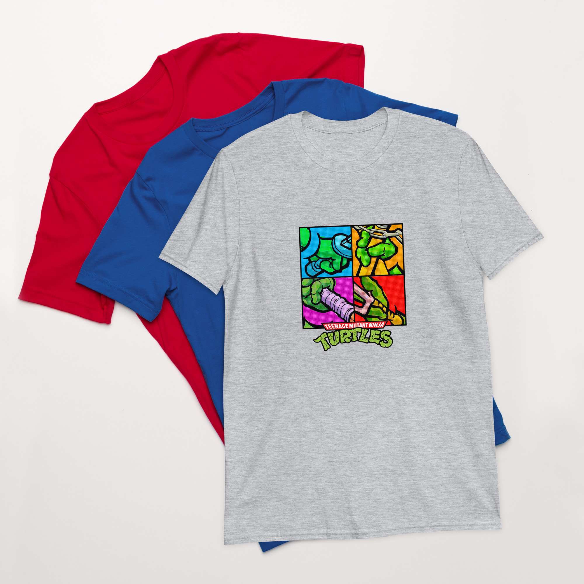 Camiseta Tartarugas Ninjas - Punhos