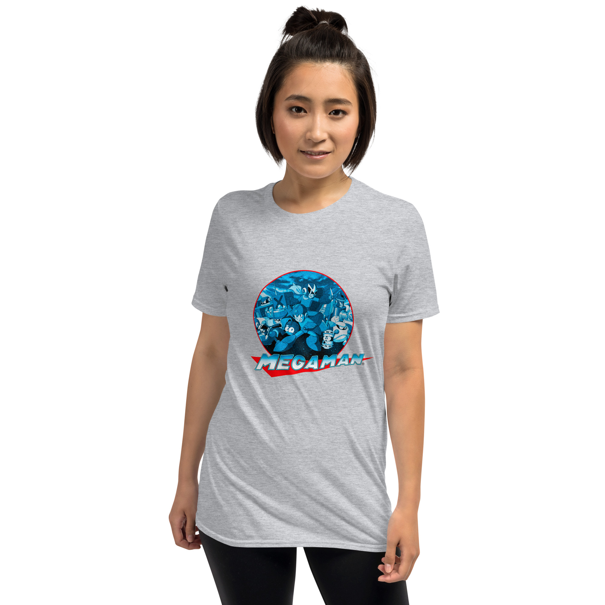 Camiseta Mega Man - Personagens