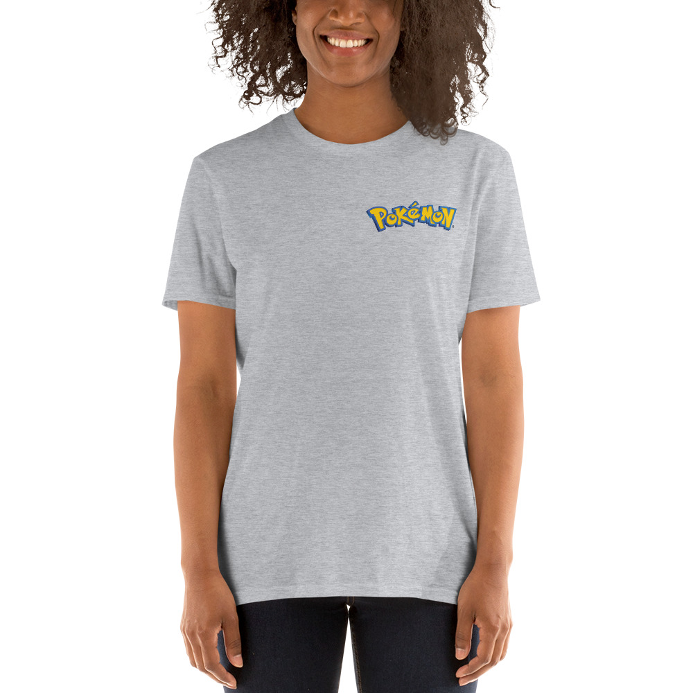 Camiseta Pokémon - Frente e Verso