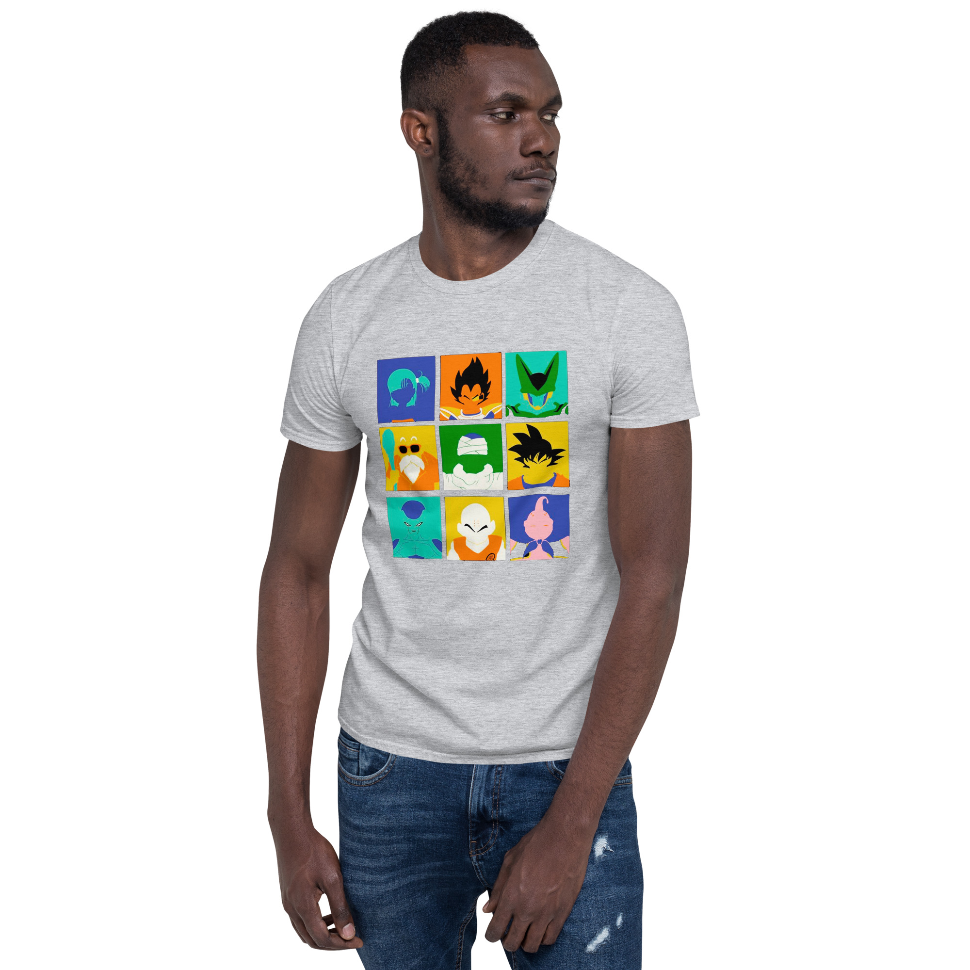 Camiseta Dragon Ball - Personagens Faces