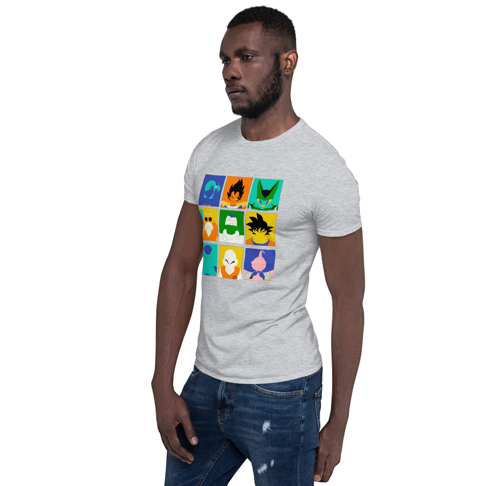 Camiseta Dragon Ball - Personagens Faces