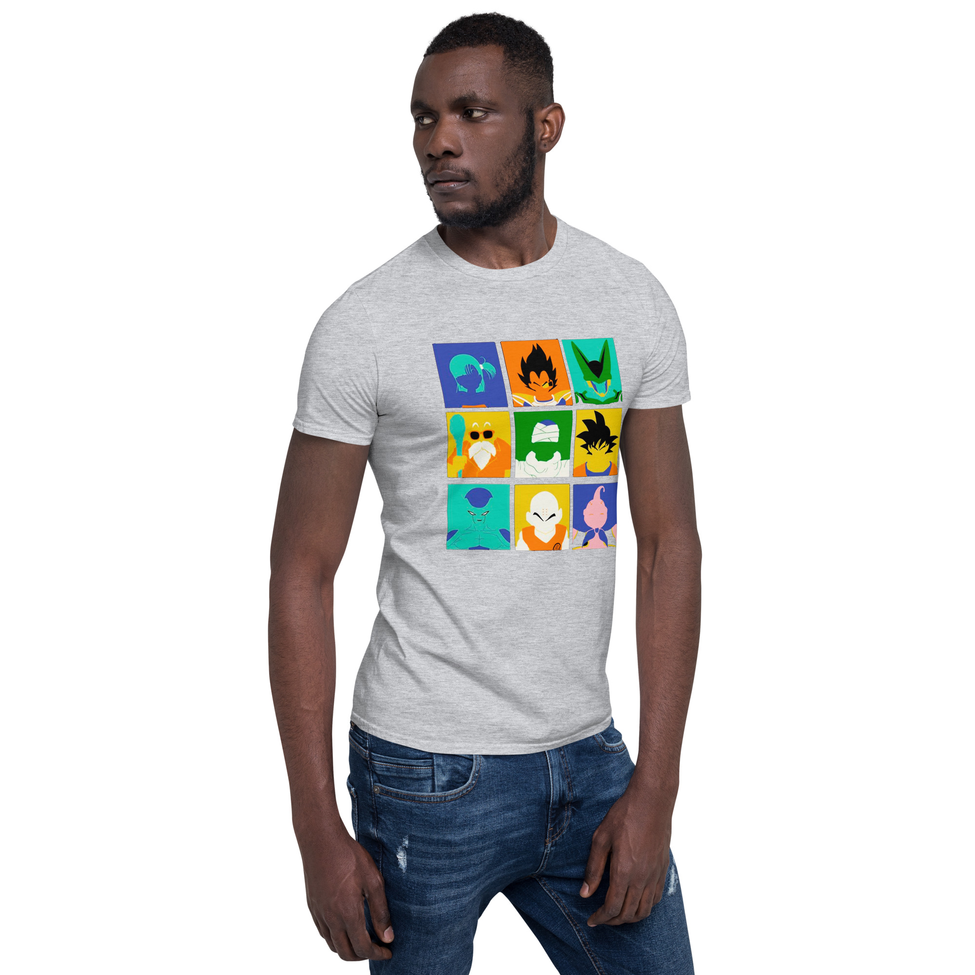 Camiseta Dragon Ball - Personagens Faces