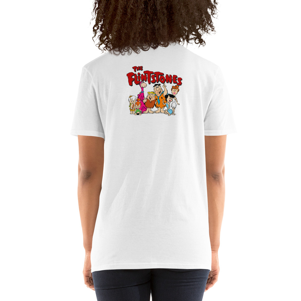 Camiseta Flintstones - Fred Frente e Verso