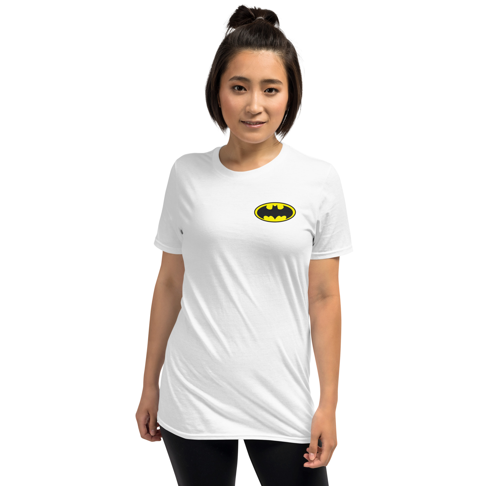 Camiseta Batman - Logo Frente e Verso