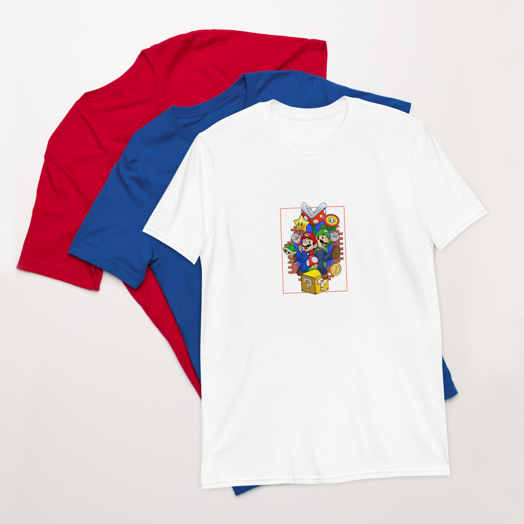 Camiseta Mario - Luigi e Mario