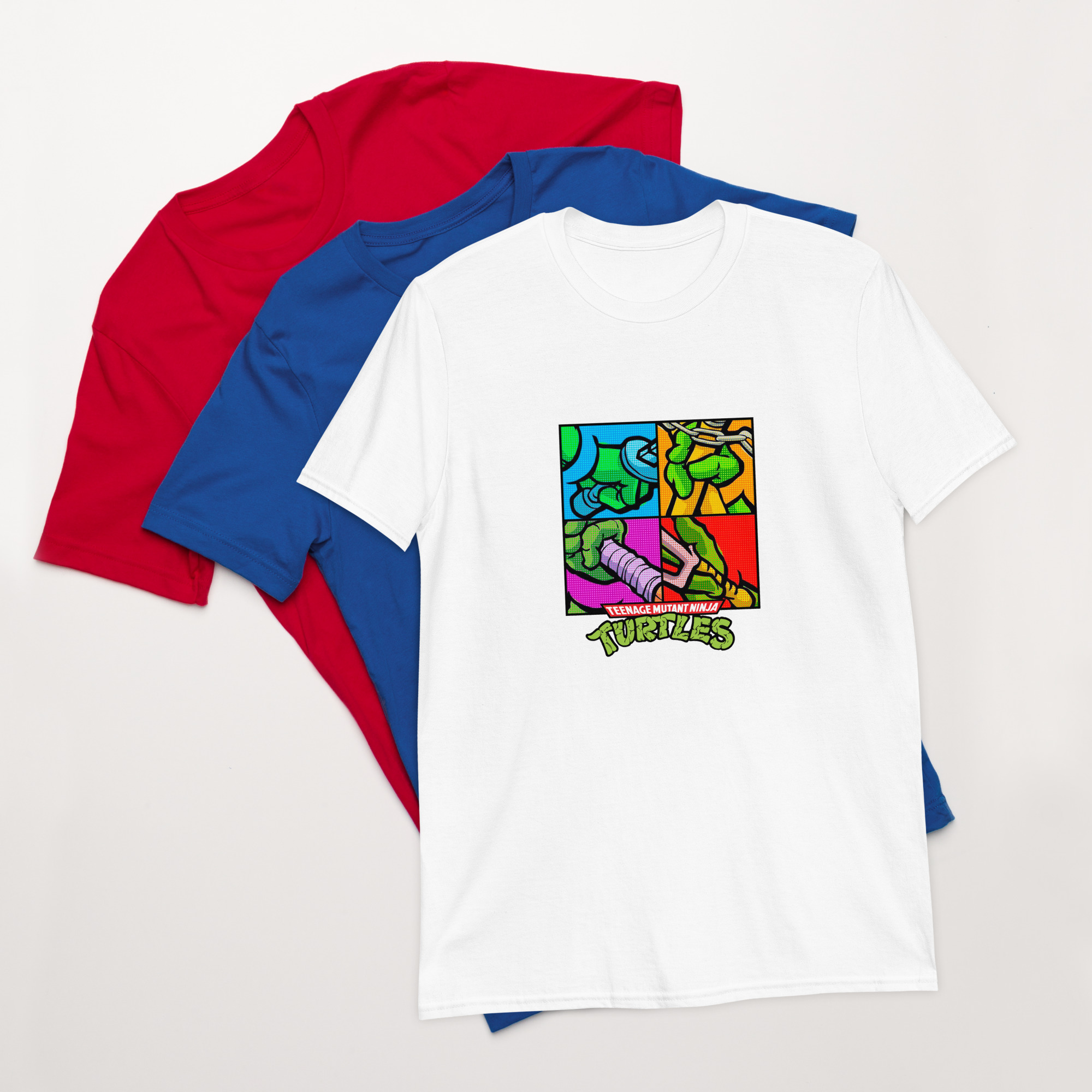 Camiseta Tartarugas Ninjas - Punhos