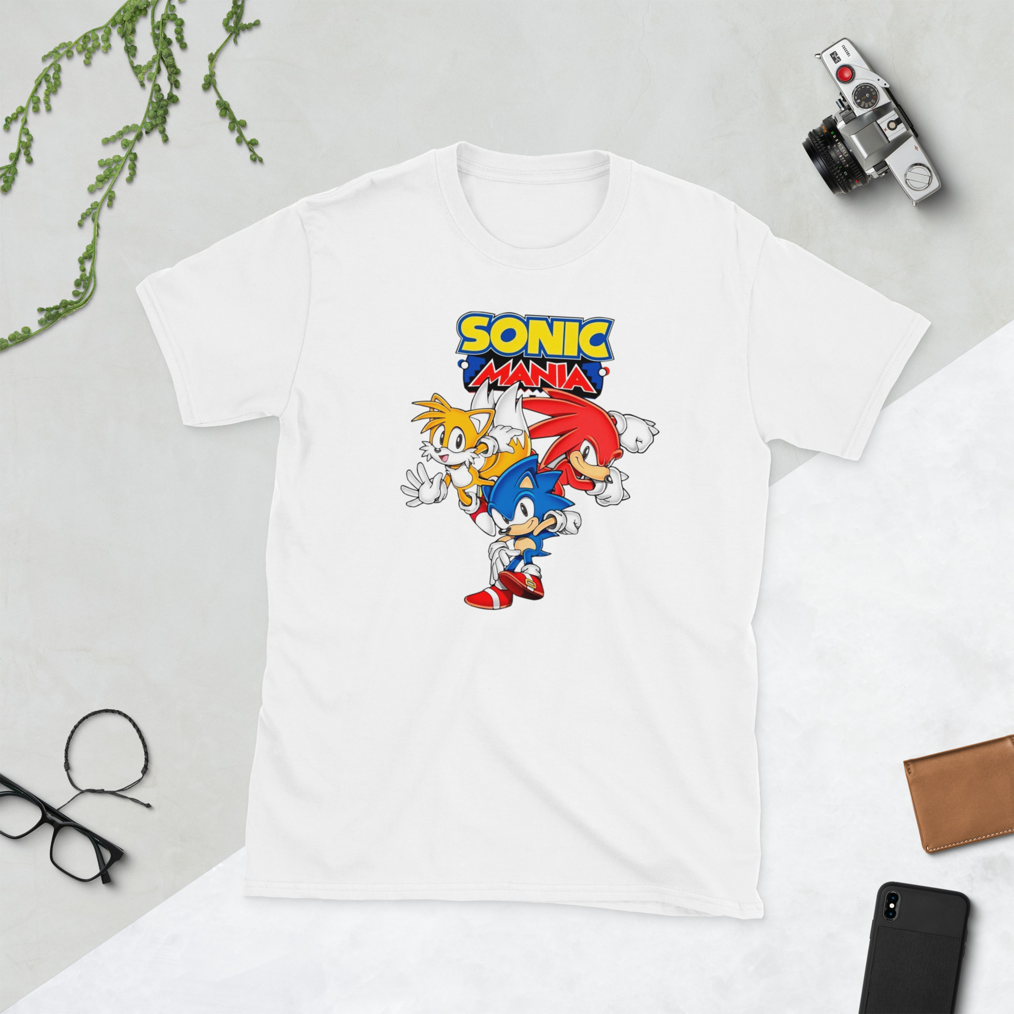 Camiseta Sonic - Personagens