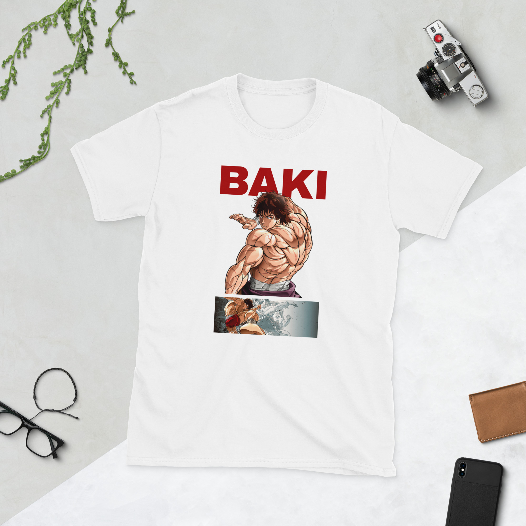 Camiseta Baki - Baki Pose de Batalha