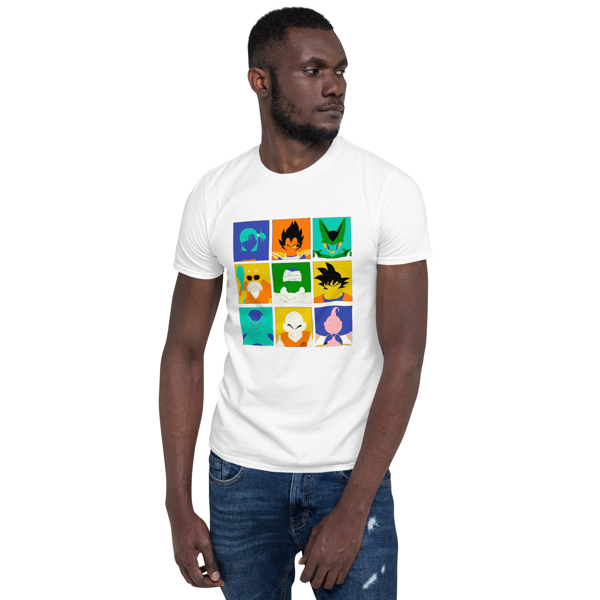 Camiseta Dragon Ball - Personagens Faces