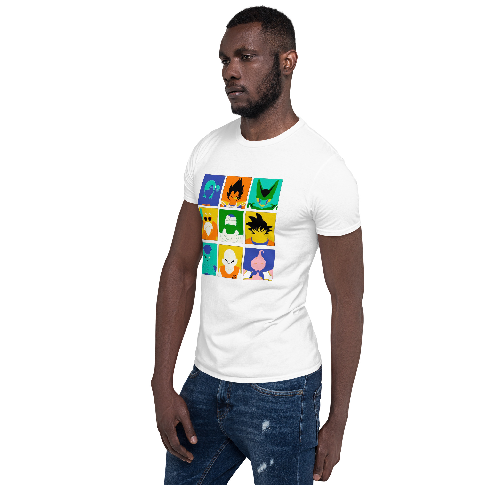 Camiseta Dragon Ball - Personagens Faces