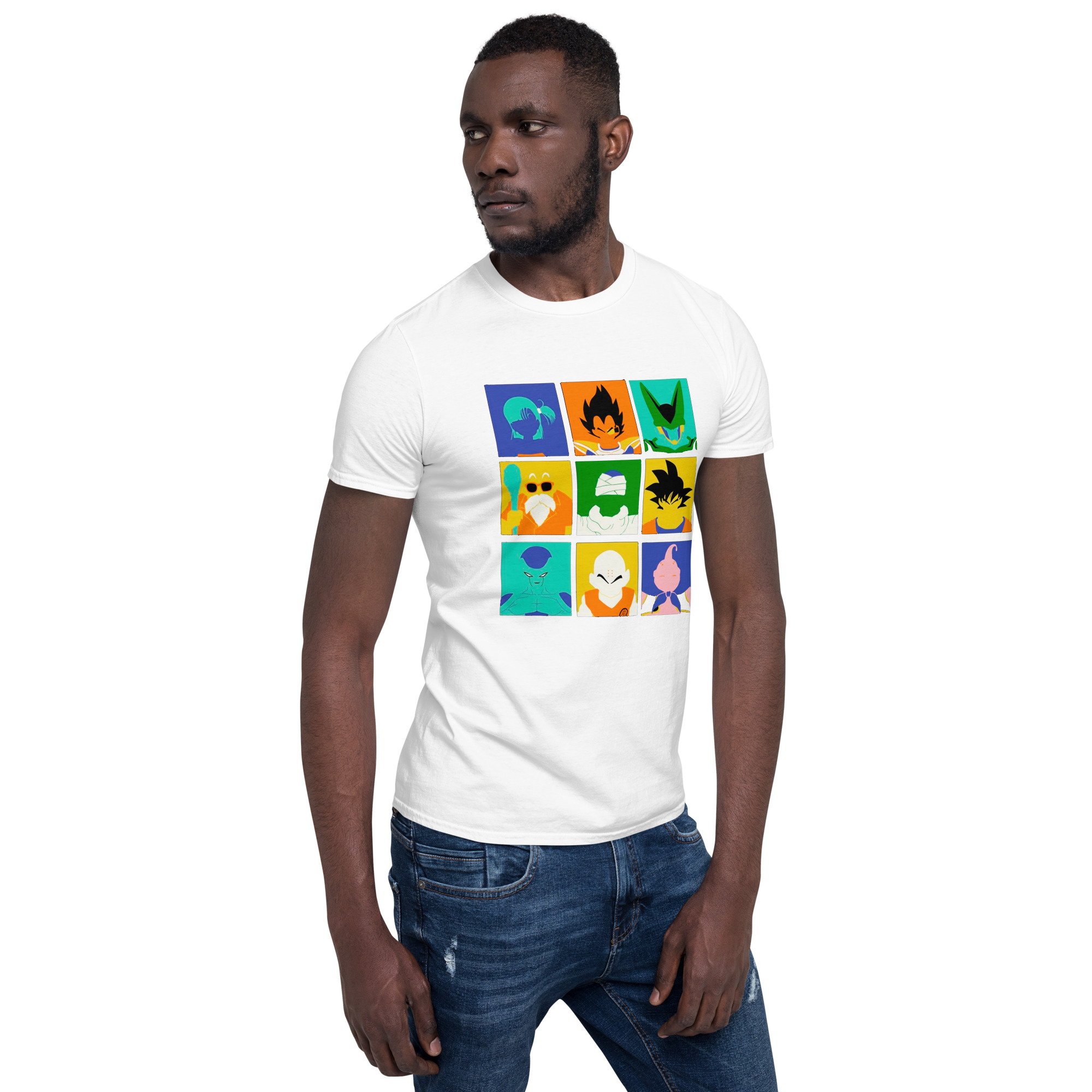 Camiseta Dragon Ball - Personagens Faces